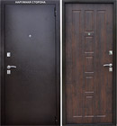 Входная металлическая дверь Базис Премиум Бронза