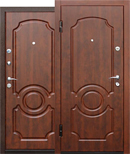 Входная металлическая дверь Gutenberg Мдф