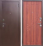 Входная металлическая дверь Гарда 8 мм Рустикальный дуб